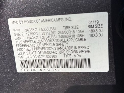 Used 2019 Acura MDX FWD image 53