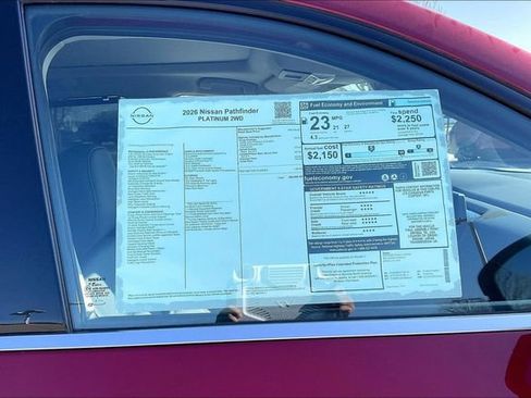 New 2026 Nissan Pathfinder Platinum w/ Cargo Package FWD image 13