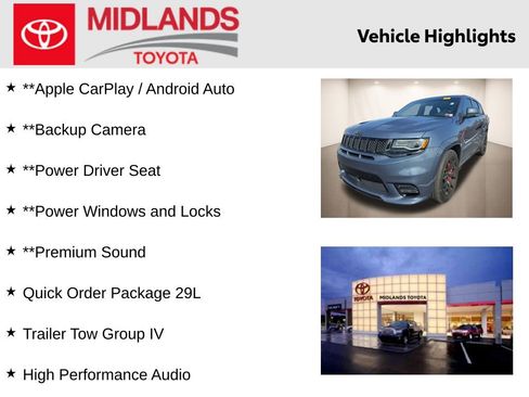 Used 2020 Jeep Grand Cherokee SRT image 2