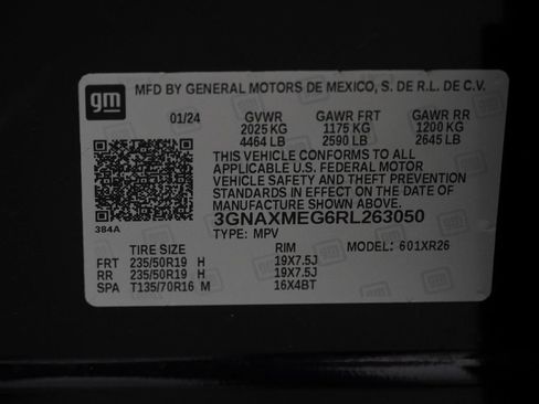 Used 2024 Chevrolet Equinox RS w/ RS Leather Package FWD image 44