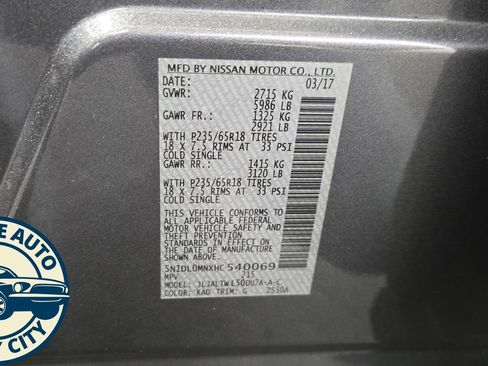 Used 2017 INFINITI QX60 FWD w/ Premium Plus Package image 27