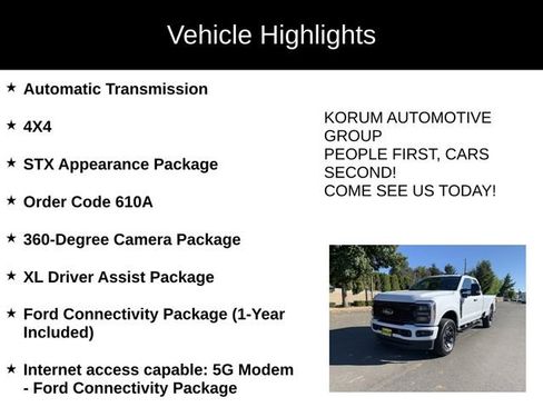 New 2026 Ford F350 XL w/ STX Appearance Package image 4