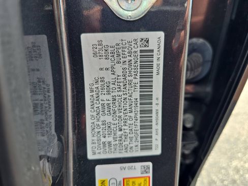 Certified 2023 Honda Civic EX image 31