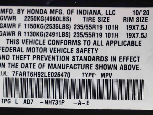 Used 2020 Honda CR-V Touring image 27