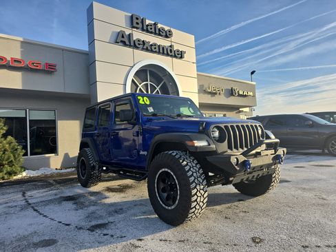 Used 2020 Jeep Wrangler Unlimited Sport S image 1