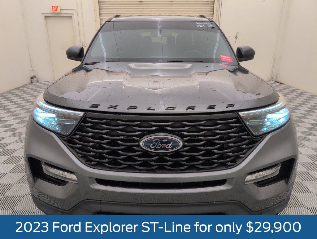 Used 2023 Ford Explorer ST-Line w/ Class IV Trailer Tow Package RWD image 14