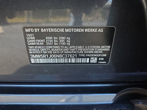 Used 2022 BMW 330i 330i w/ Convenience Package image 30