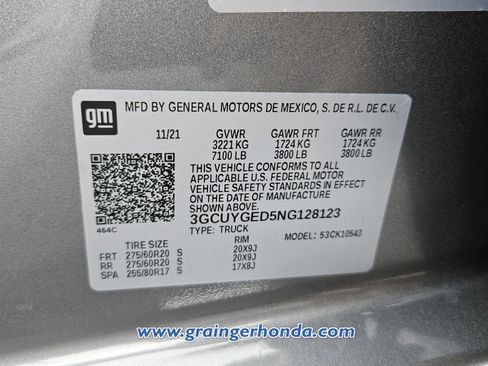 Used 2022 Chevrolet Silverado 1500 LTZ w/ LTZ Convenience Package II AWD/4WD image 14
