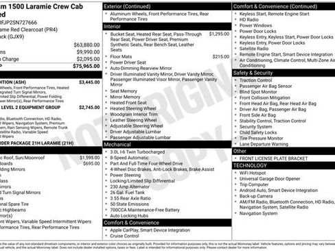 Used 2025 RAM 1500 Laramie w/ Night Edition AWD/4WD image 13