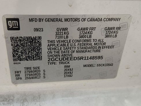 Used 2024 Chevrolet Silverado 1500 RST w/ Convenience Package II AWD/4WD image 33