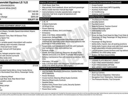 Used 2016 Chevrolet Equinox LS image 39