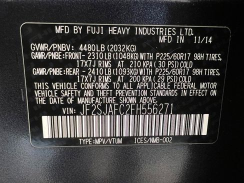 Used 2015 Subaru Forester 2.5i Premium image 32