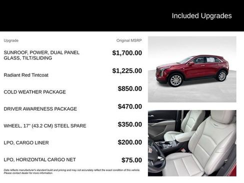 Certified 2023 Cadillac XT4 Luxury w/ Cold Weather Package AWD/4WD image 11