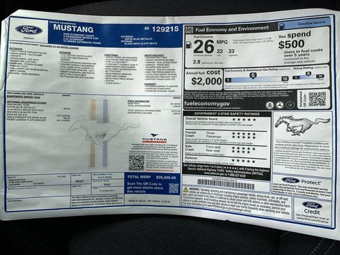 New 2025 Ford Mustang Coupe image 15