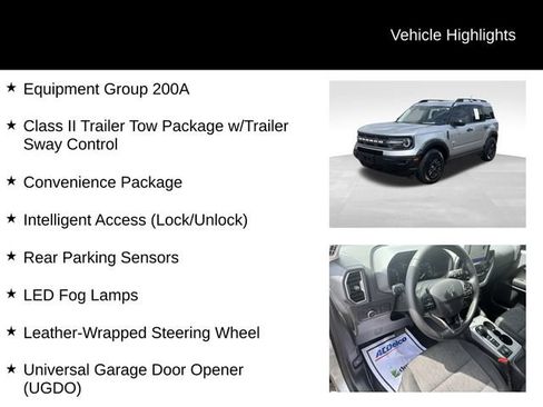 Used 2022 Ford Bronco Sport Big Bend w/ Convenience Package AWD/4WD image 8