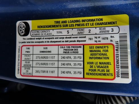 Used 2022 Ford F150 Lariat w/ Equipment Group 502A High image 62