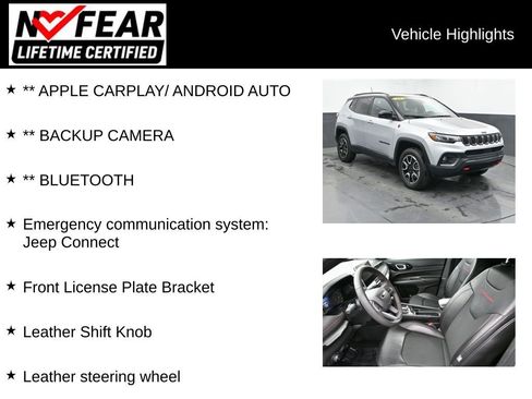 Used 2025 Jeep Compass Trailhawk AWD/4WD image 2