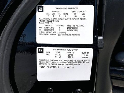 Used 2002 Chevrolet Corvette Z06 w/ Memory Pkg RWD image 19