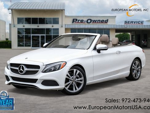 Used 2018 Mercedes-Benz C 300 Cabriolet image 1