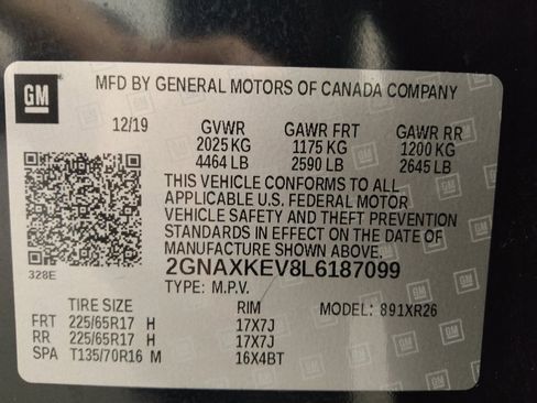 Used 2020 Chevrolet Equinox LT FWD image 33