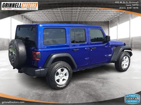 Used 2020 Jeep Wrangler Unlimited Sport S w/ Sun And Sound Package AWD/4WD image 3