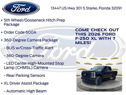 New 2026 Ford F250 XL w/ STX Appearance Package image 20