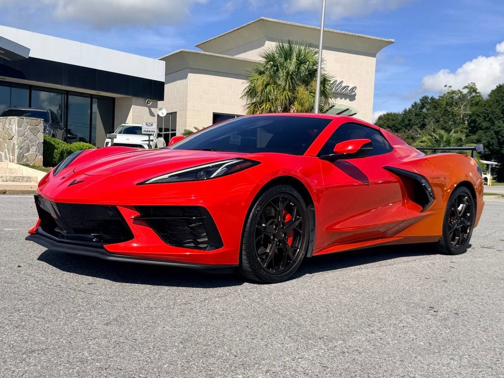 Used 2021 Chevrolet Corvette Stingray Premium Conv w/ Z51 Performance Package RWD image 1