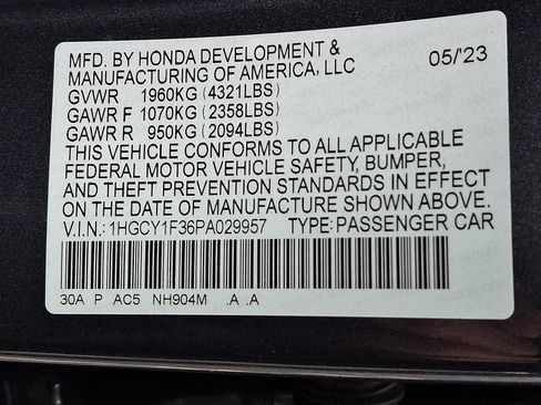 Used 2023 Honda Accord EX image 26
