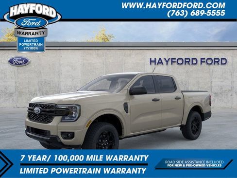 New 2025 Ford Ranger XLT w/ Equipment Group 301A High image 1