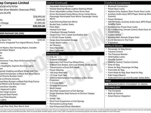 Used 2017 Jeep Compass Limited image 4
