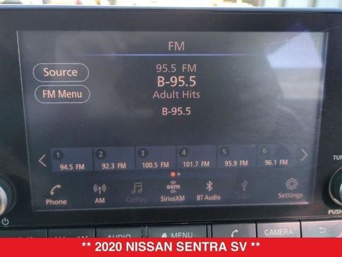 Certified 2020 Nissan Sentra SV image 24