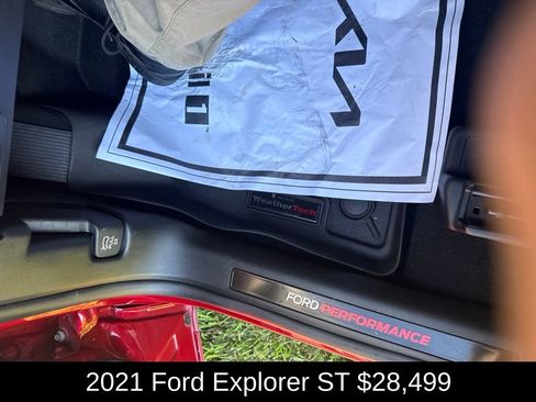 Used 2021 Ford Explorer ST w/ Equipment Group 401A AWD/4WD image 14