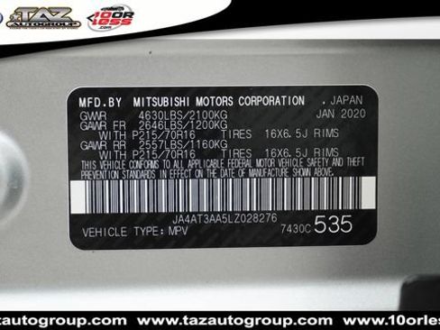 Used 2020 Mitsubishi Eclipse Cross ES AWD/4WD image 18