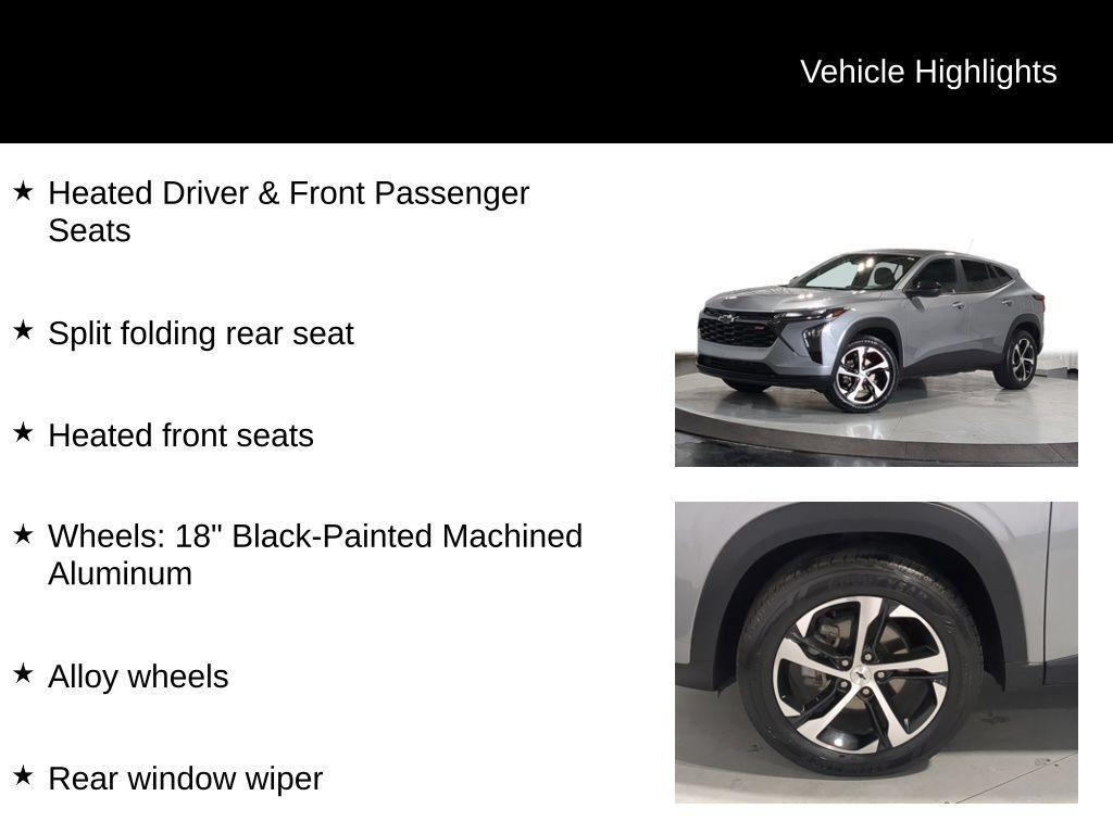 Used 2024 Chevrolet Trax RS w/ Driver Confidence Package FWD image 25