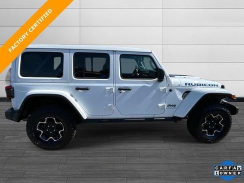 Used 2023 Jeep Wrangler Unlimited Rubicon 4xe w/ Cold Weather Group AWD/4WD image 3