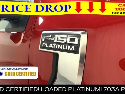 Certified 2024 Ford F150 Platinum w/ Equipment Group 703A Plus AWD/4WD image 10