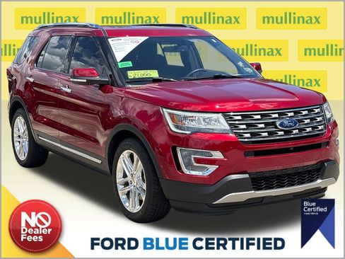 Used 2017 Ford Explorer Limited w/ Class II Trailer Tow Package FWD image 1