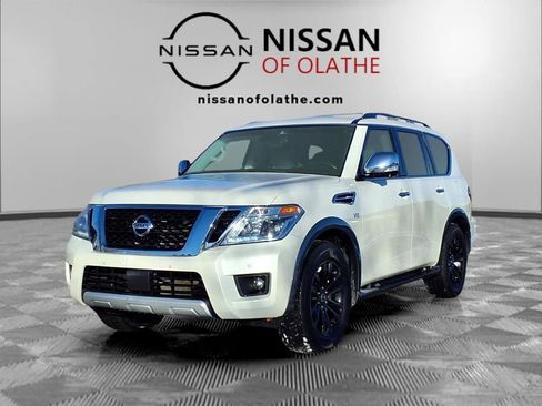 Used 2017 Nissan Armada Platinum w/ Captain Seat Package image 1