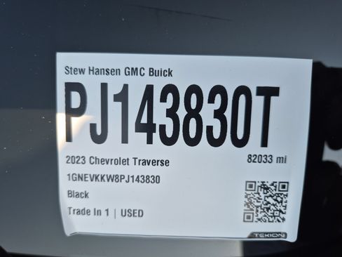 Certified 2023 Chevrolet Traverse Premier AWD/4WD image 35
