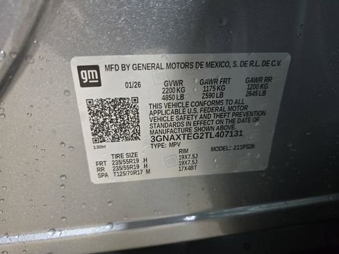 New 2026 Chevrolet Equinox RS w/ LPO, Floor Liner Package image 35