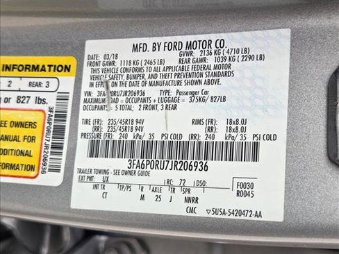 Used 2018 Ford Fusion Titanium image 23