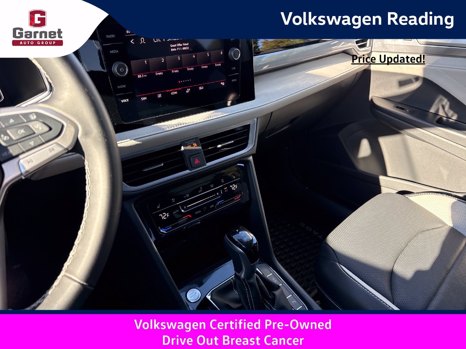Certified 2025 Volkswagen Taos SEL AWD/4WD image 19