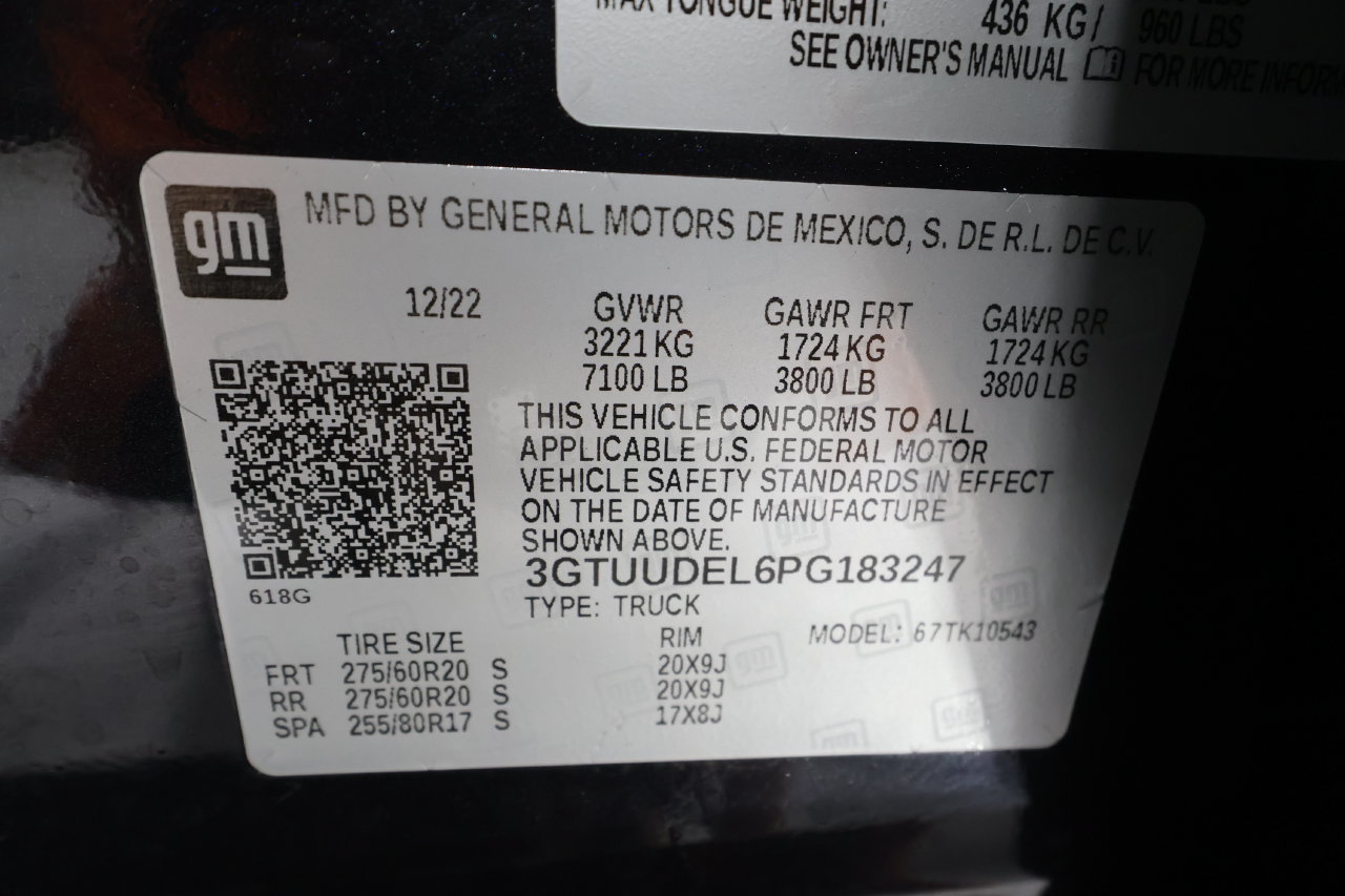Certified 2023 GMC Sierra 1500 SLT w/ SLT Premium Plus Package AWD/4WD image 35