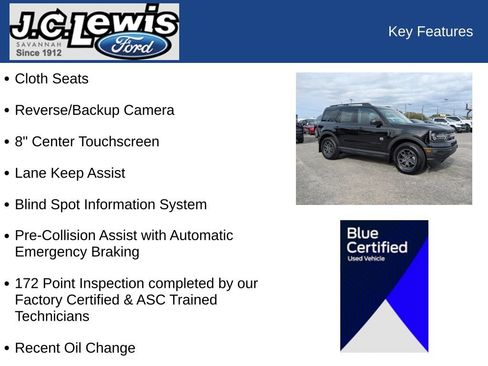 Certified 2024 Ford Bronco Sport Big Bend AWD/4WD image 31
