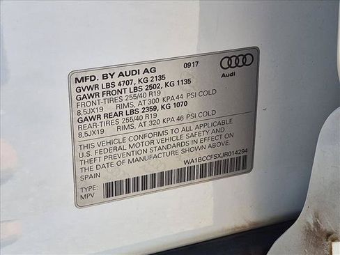 Used 2018 Audi Q3 2.0T Premium w/ Convenience Package FWD image 26