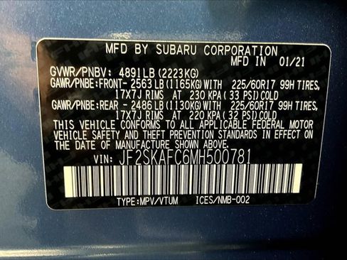 Used 2021 Subaru Forester Premium image 44