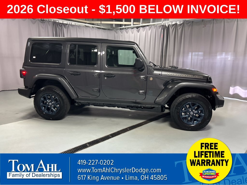 New 2026 Jeep Wrangler Unlimited Sport AWD/4WD image 8