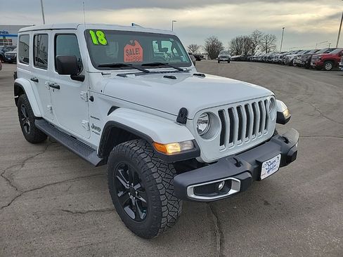 Used 2018 Jeep Wrangler Unlimited Sahara w/ Cold Weather Group image 3