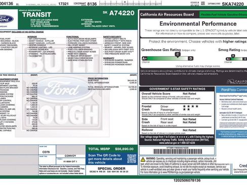 New 2025 Ford Transit 250 Low Roof image 4