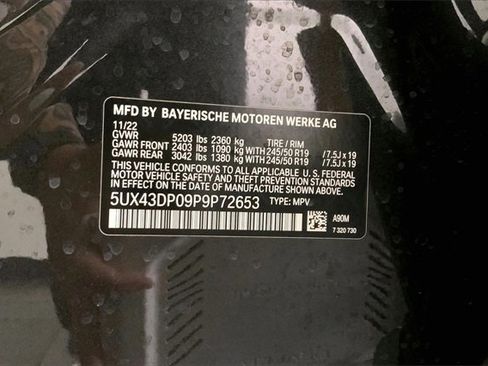 Certified 2023 BMW X3 sDrive30i image 8